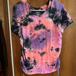 VS pink tie dye T-shirt
